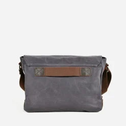 Sac Bandoulière Sac Besace^Besace en toile imperméable et en cuir véritable