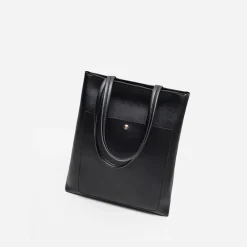 Sac Bandoulière Sac À Main|Sac Cabas Et Fourre-tout^Grand sac cabas format vertical noir