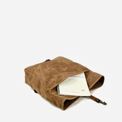 Sac Bandoulière Sacoche Et Porte-documents|Sac Besace^Grande sacoche besace en toile enduite et cuir véritable