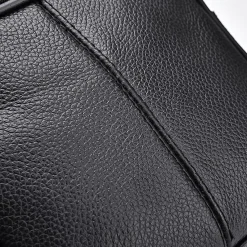 Sac Bandoulière Petite Sacoche Et Pochette^Petite sacoche homme en cuir véritable noir