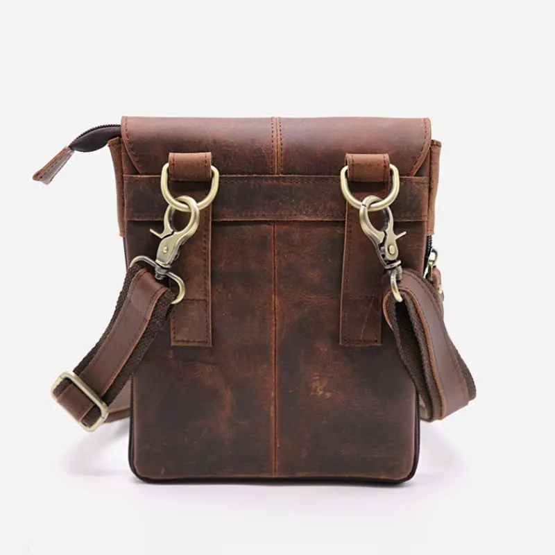 Sac Bandoulière Petite Sacoche Et Pochette^Petite sacoche homme en cuir pleine fleur
