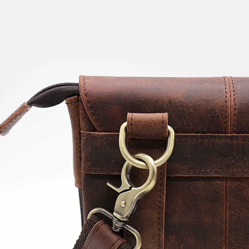 Sac Bandoulière Petite Sacoche Et Pochette^Petite sacoche homme en cuir pleine fleur