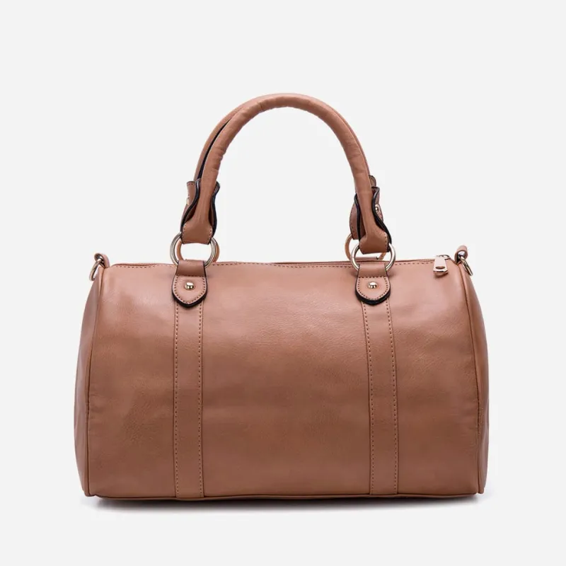 Sac Bandoulière Sac À Main|Sac Cabas Et Fourre-tout^Sac à main cuir clouté type bowling