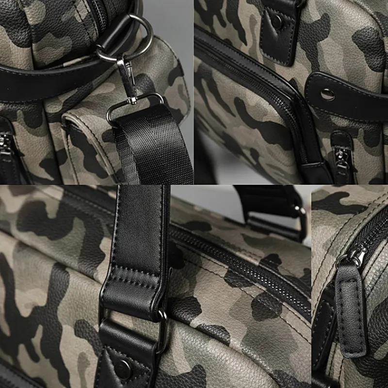 Sac Bandoulière Sac Voyage & Weekend^pour homme cuir camouflage