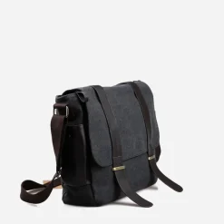 Sac Bandoulière Sac Besace^Sac besace bandoulière toile et cuir