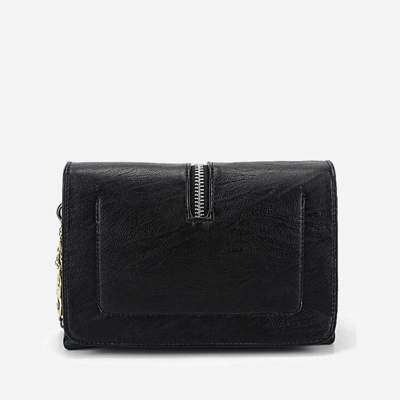 Sac Bandoulière Sac Besace^Sac besace cuir à chaîne