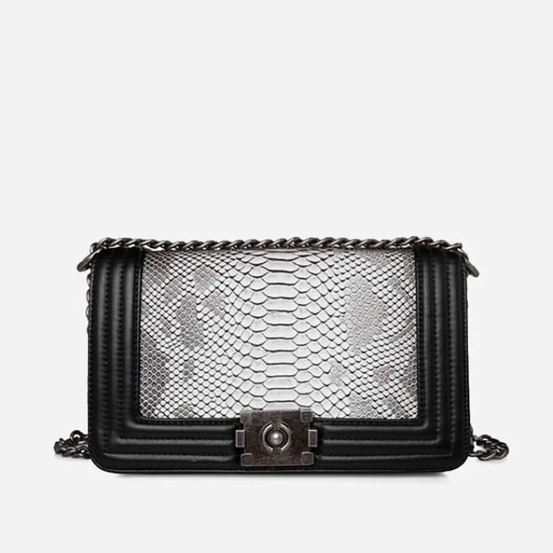 Sac Bandoulière Sac Besace^Sac besace cuir avec bandoulière à chaîne