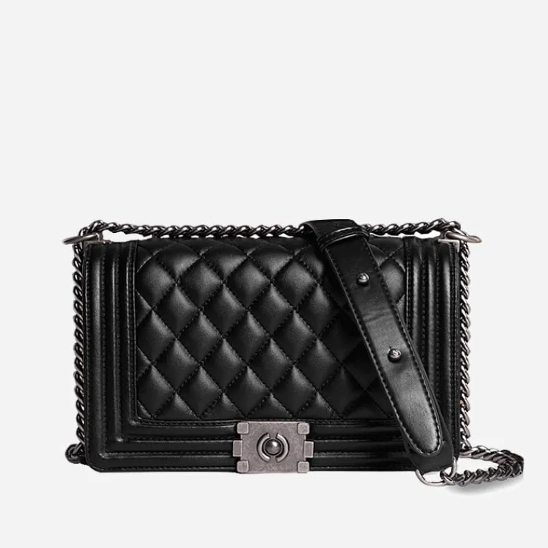 Sac Bandoulière Sac Besace^Sac besace cuir avec bandoulière à chaîne
