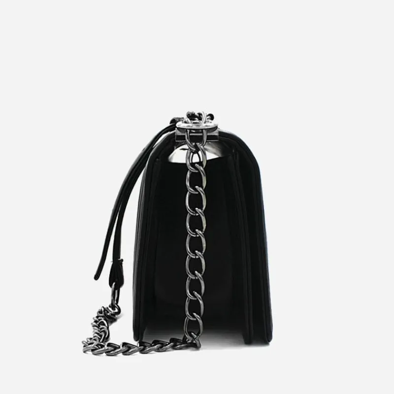 Sac Bandoulière Sac Besace^Sac besace cuir avec bandoulière à chaîne