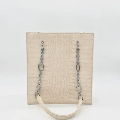 Sac Bandoulière Sac Cabas Et Fourre-tout^Sac cabas portrait façon cuir croco
