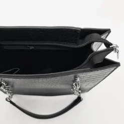 Sac Bandoulière Sac Cabas Et Fourre-tout^Sac cabas portrait façon cuir croco