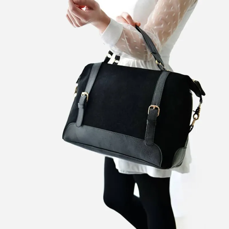 Sac Bandoulière Sac À Main|Sac Cabas Et Fourre-tout^Sac cabas pour femme en cuir suédine (nubuck)