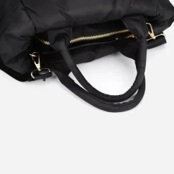 Sac Bandoulière Sac À Main|Sac Cabas Et Fourre-tout^Sac cabas rembourré coton noir
