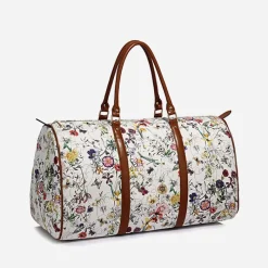 Sac Bandoulière Sac Voyage & Weekend^Sac de voyage en toile avec imprimé floral