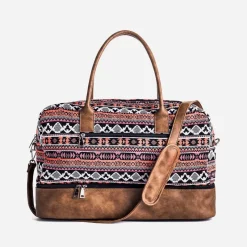 Sac Bandoulière Sac Voyage & Weekend^Sac de voyage 48h toile et cuir