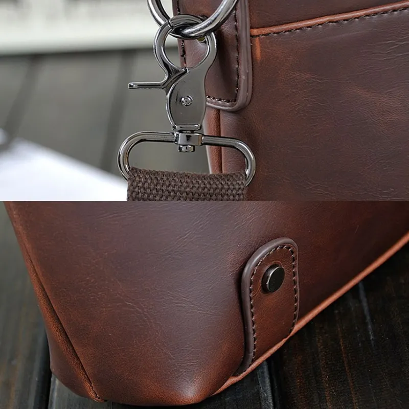 Sac Bandoulière Sacoche Et Porte-documents^Sac porte-documents cuir avec bandoulière