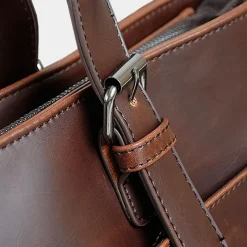 Sac Bandoulière Sacoche Et Porte-documents^Sac porte-documents cuir avec bandoulière