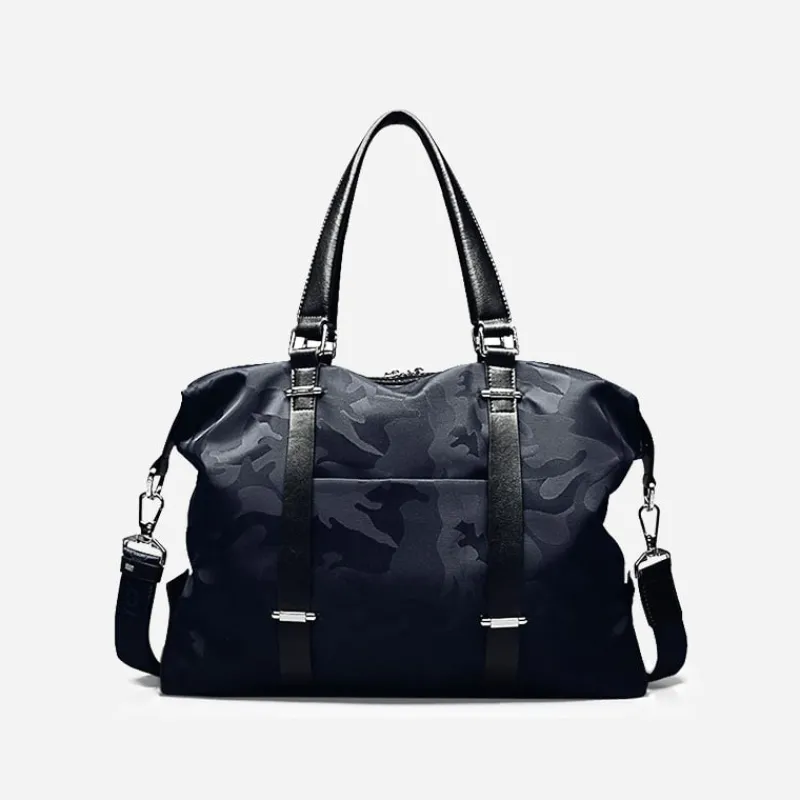 Sac Bandoulière Sac Voyage & Weekend^Sac voyage 48h à bandoulière pour homme bleu camouflage