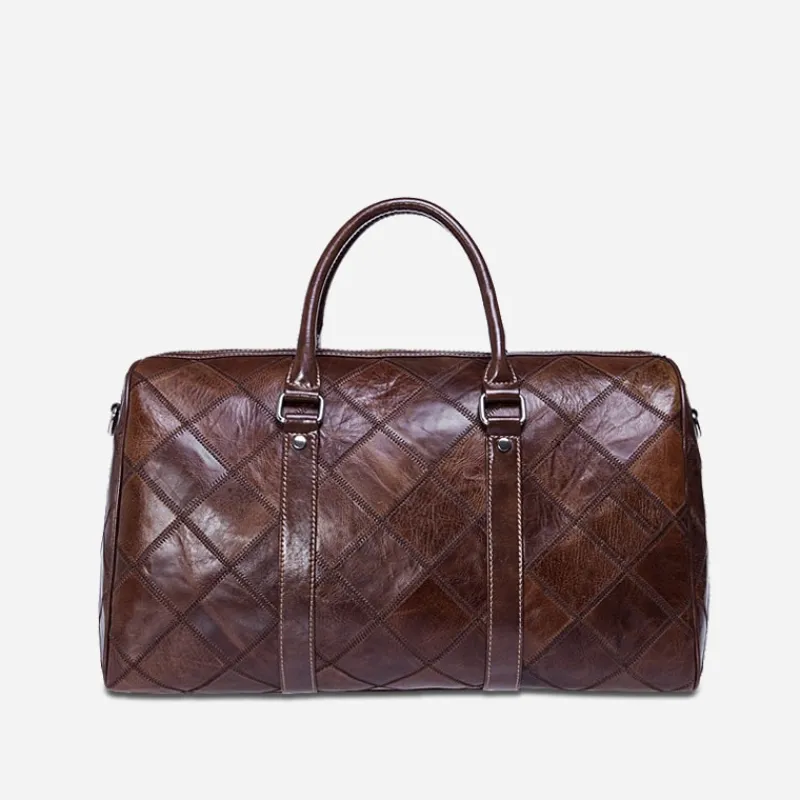 Sac Bandoulière Sac Voyage & Weekend^Sac weekend 48h pour homme en cuir véritable
