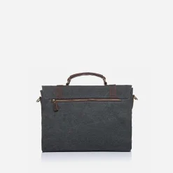 Sac Bandoulière Sacoche Et Porte-documents|Sac Besace^Sacoche besace façon cartable en toile et cuir véritable