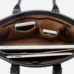 Sac Bandoulière Sacoche Et Porte-documents^Sacoche porte-documents cuir véritable tressé