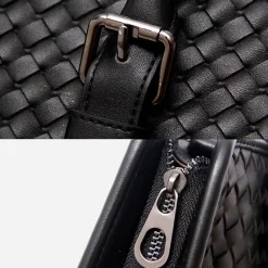 Sac Bandoulière Sacoche Et Porte-documents^Sacoche porte-documents cuir véritable tressé