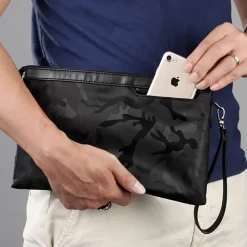 Sac Bandoulière Petite Sacoche Et Pochette|Sac Voyage & Weekend^Set de 3 sacs camouflage noir pour homme